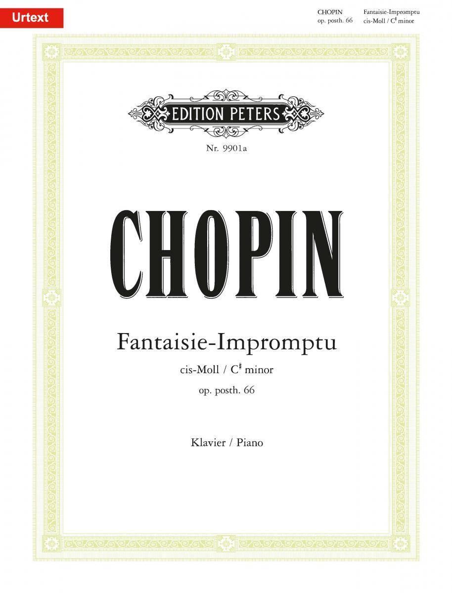 Cover: 9790014109554 | Fantaisie-Impromptu in C Sharp Minor Op. Posth. 66 for Piano | Urtext