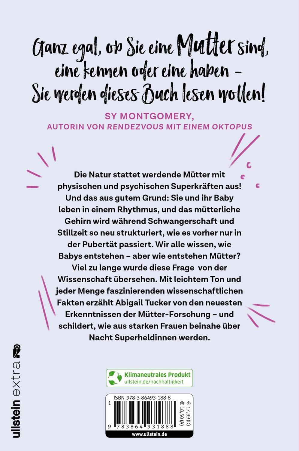 Rückseite: 9783864931888 | Was es bedeutet, eine Mutter zu werden | Abigail Tucker | Taschenbuch