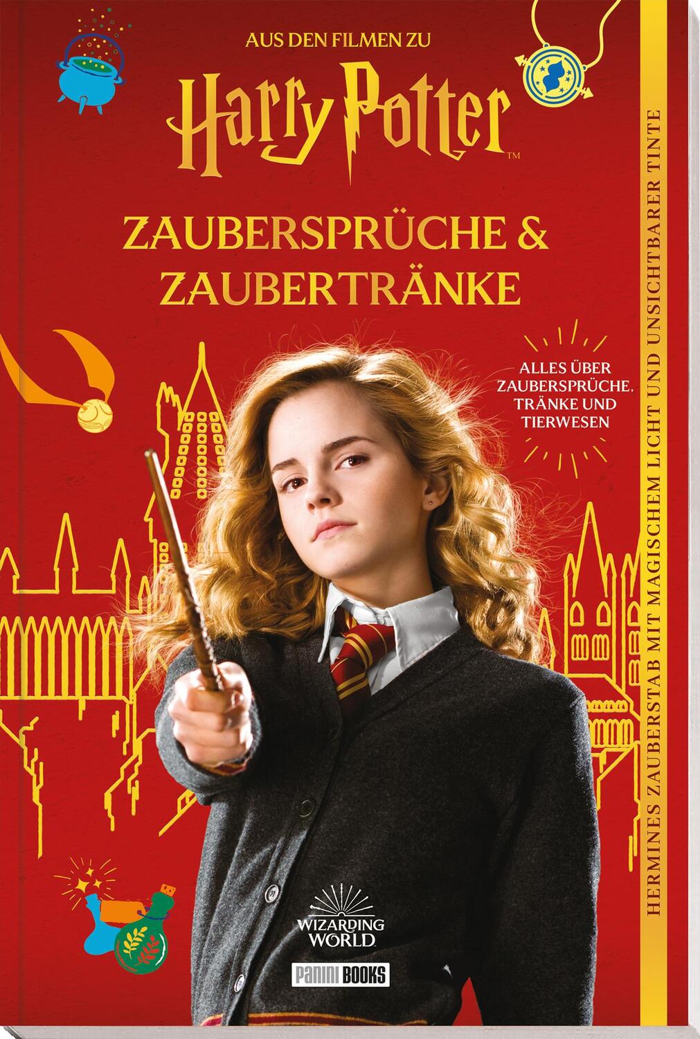 Cover: 9783833245039 | Aus den Filmen zu Harry Potter: Zaubersprüche &amp; Zaubertränke | Buch