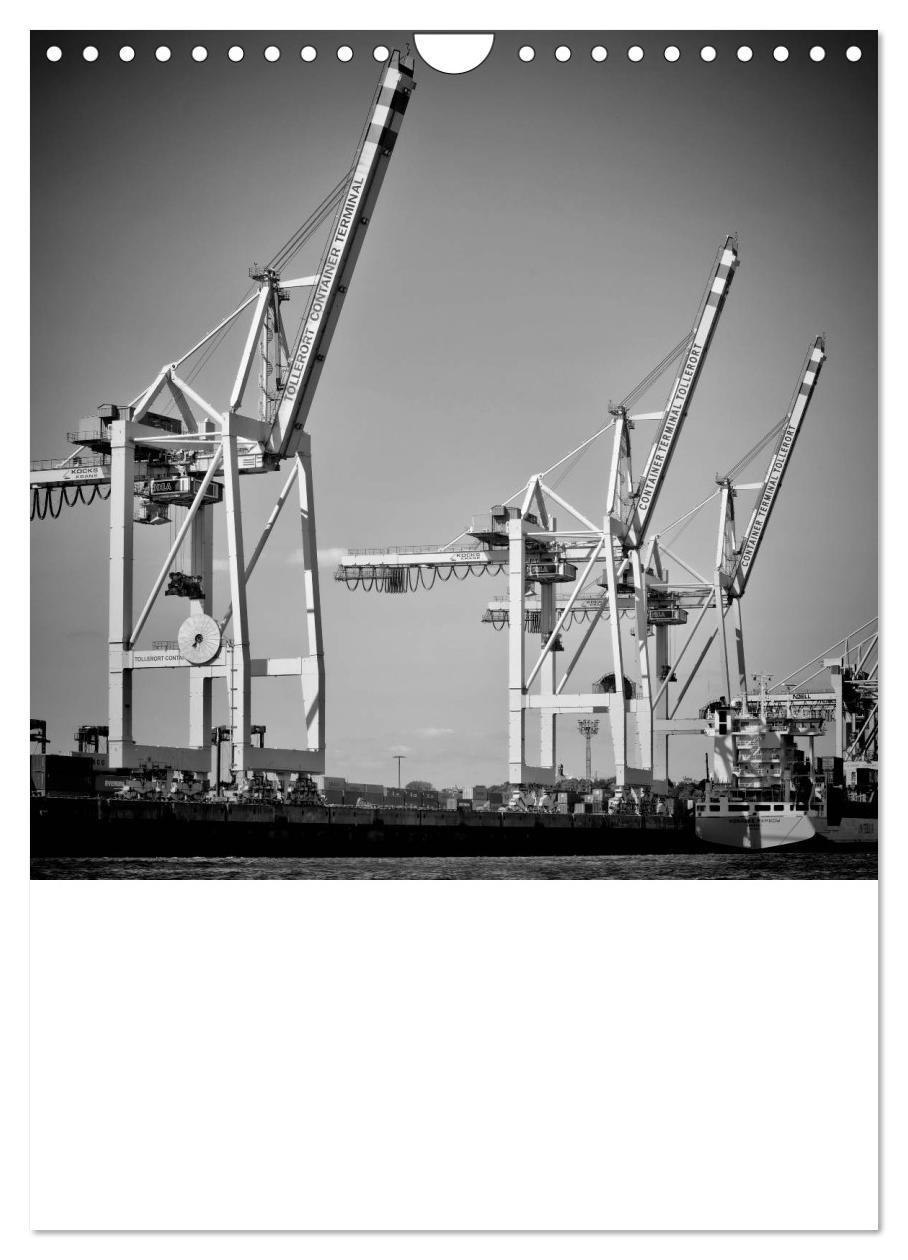 Bild: 9783457033579 | HAMBURG Monochrome Ansichten (Wandkalender 2025 DIN A4 hoch),...