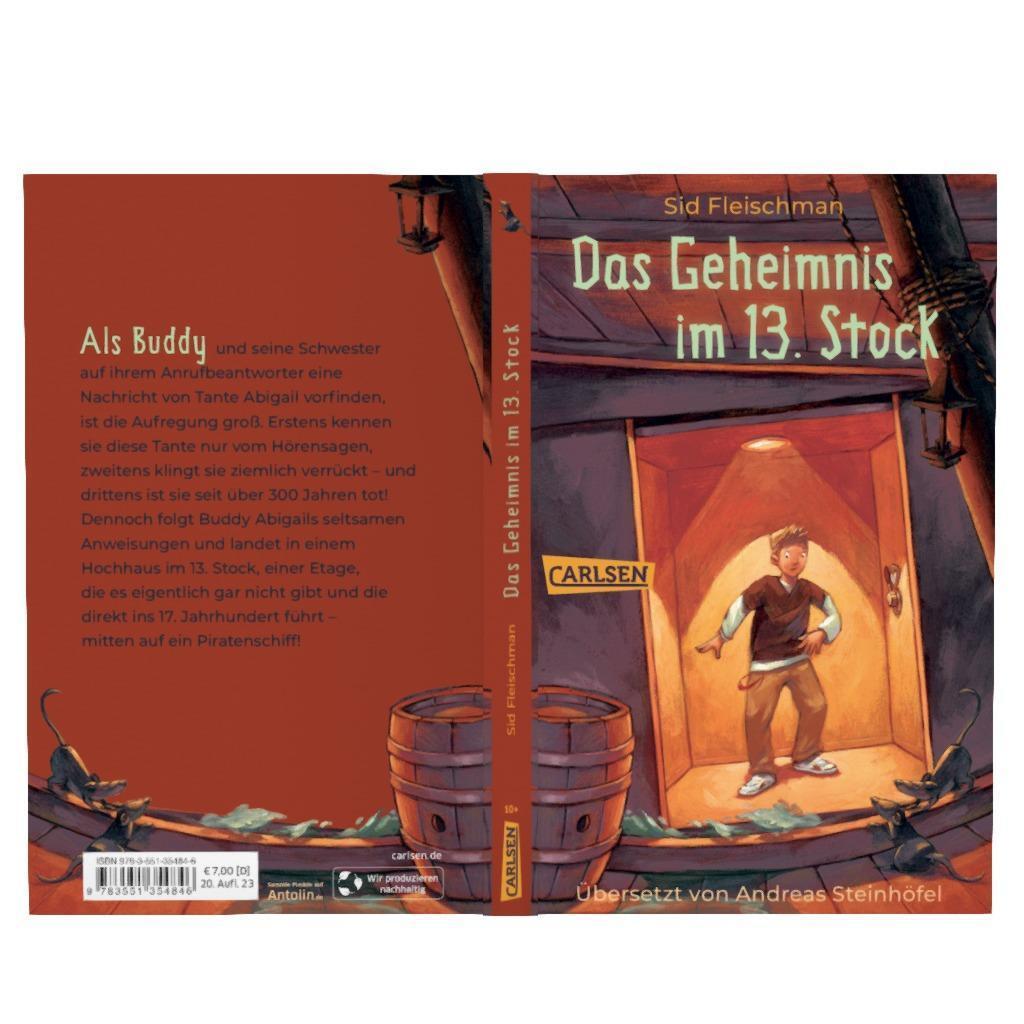 Bild: 9783551354846 | Das Geheimnis im 13. Stock | Sid Fleischman | Taschenbuch | 172 S.