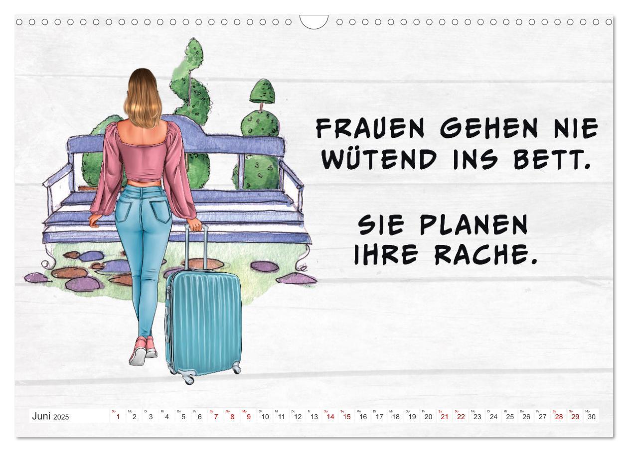 Bild: 9783383927584 | Frech aber ehrlich (Wandkalender 2025 DIN A3 quer), CALVENDO...