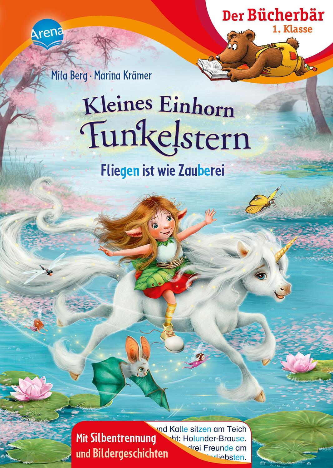 Cover: 9783401718705 | Kleines Einhorn Funkelstern. Fliegen ist wie Zauberei | Mila Berg