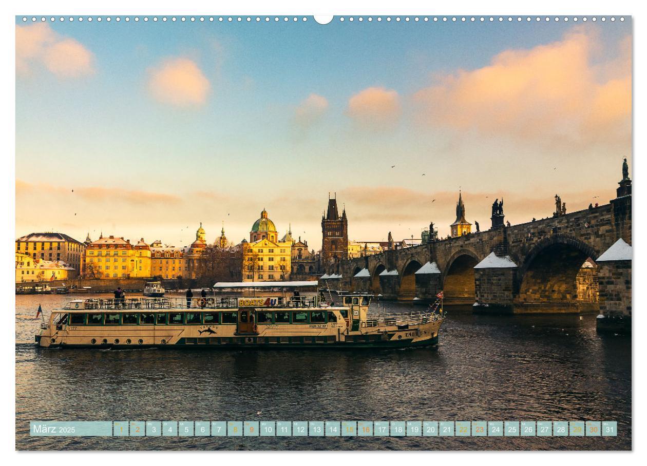 Bild: 9783383917165 | Die Karlsbrücke in Prag (Wandkalender 2025 DIN A2 quer), CALVENDO...