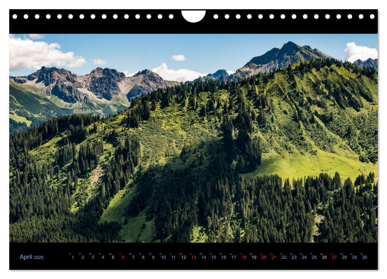 Bild: 9783435606696 | Region Oberstdorf - Kleinwalsertal und Nebelhorn (Wandkalender 2025...