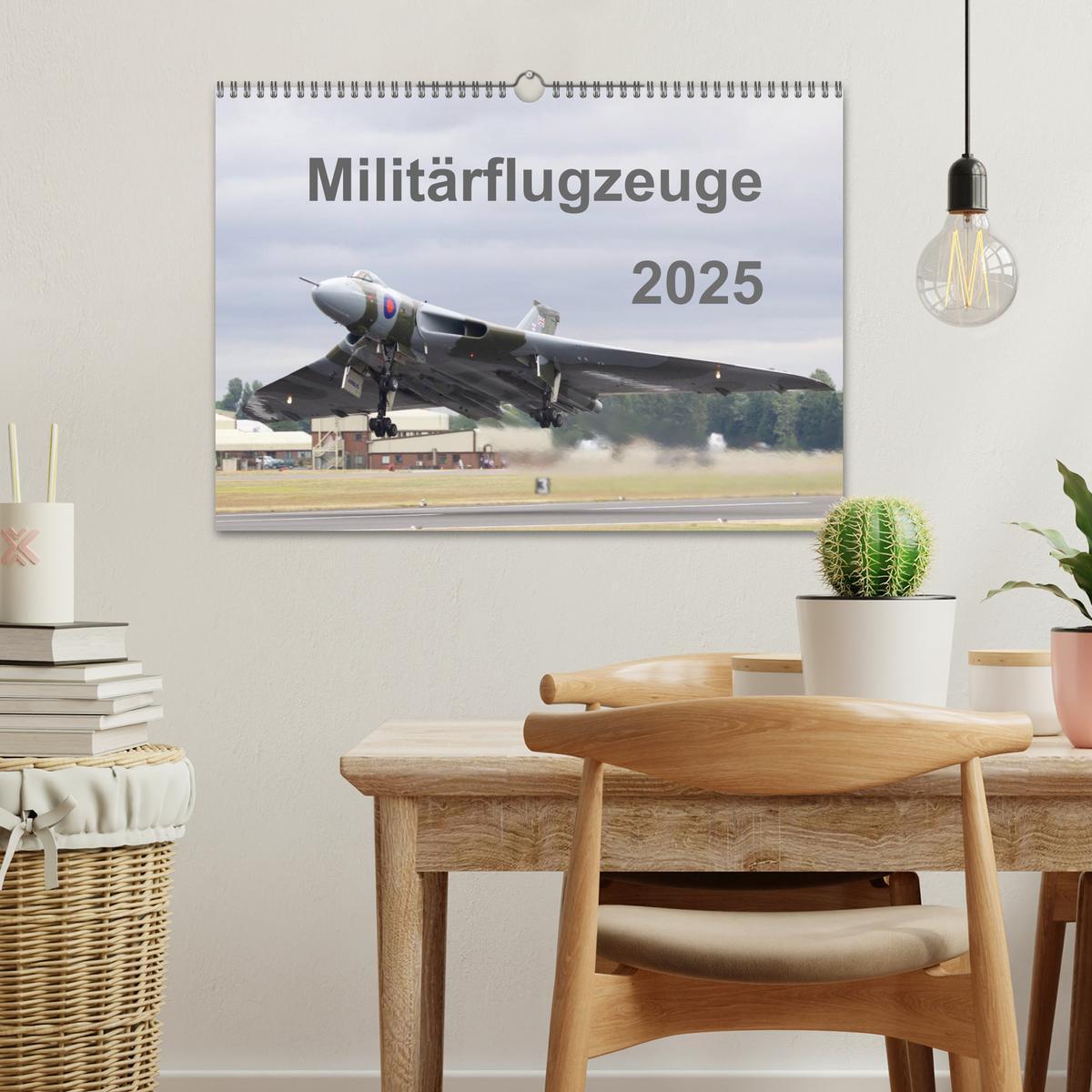 Bild: 9783435479054 | Militärflugzeuge 2025 (Wandkalender 2025 DIN A3 quer), CALVENDO...