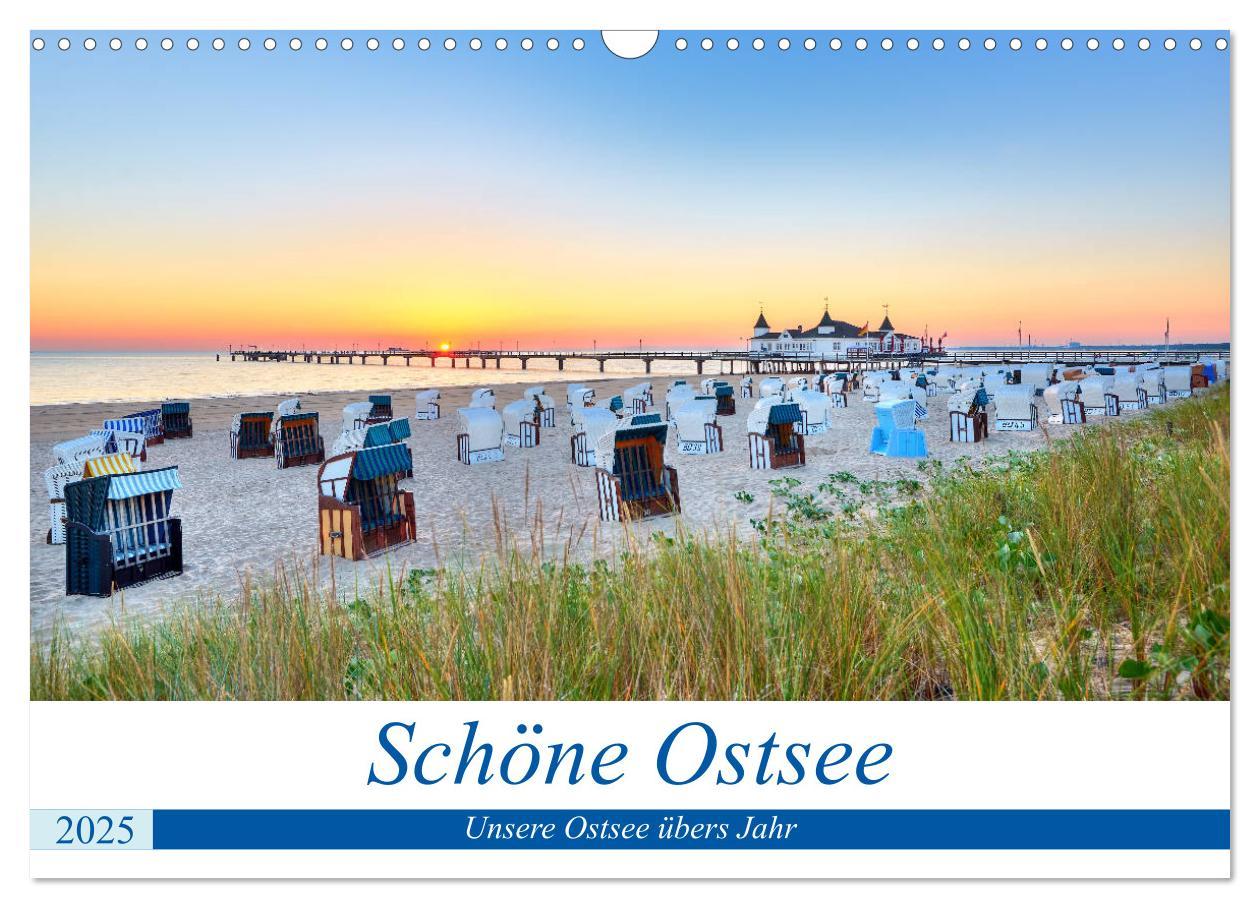 Cover: 9783435240395 | Schöne Ostsee - Impressionen übers Jahr (Wandkalender 2025 DIN A3...