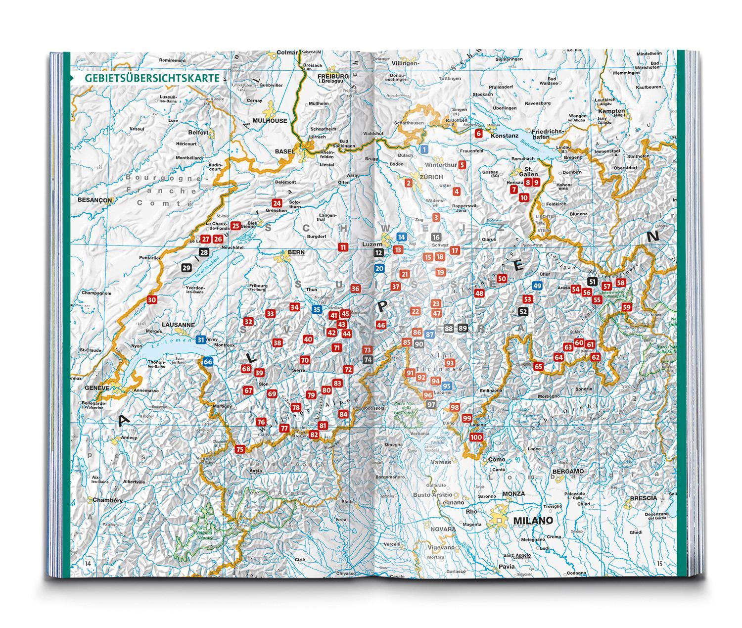 Bild: 9783991217053 | KOMPASS Wanderlust Schweiz | Taschenbuch | 252 S. | Deutsch | 2023