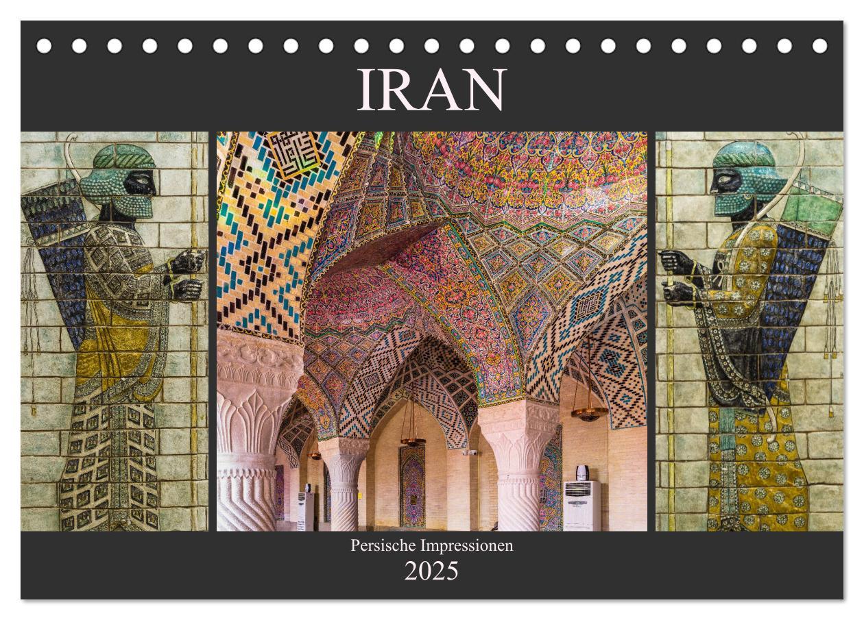 Cover: 9783435344451 | Iran - Persische Impressionen (Tischkalender 2025 DIN A5 quer),...