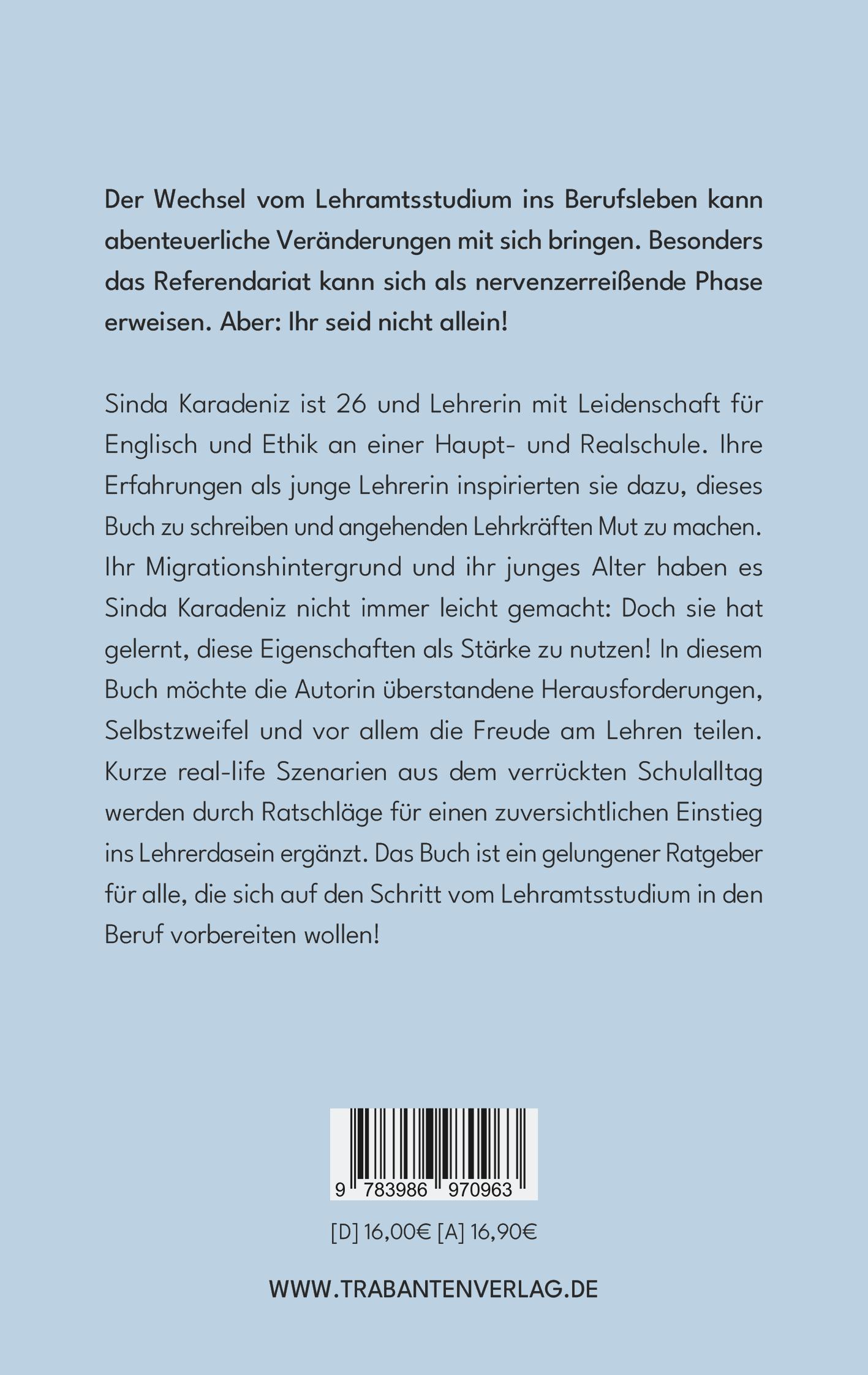 Rückseite: 9783986970963 | Meine Learnings als Lehrerin | im Referendariat und Berufseinstieg