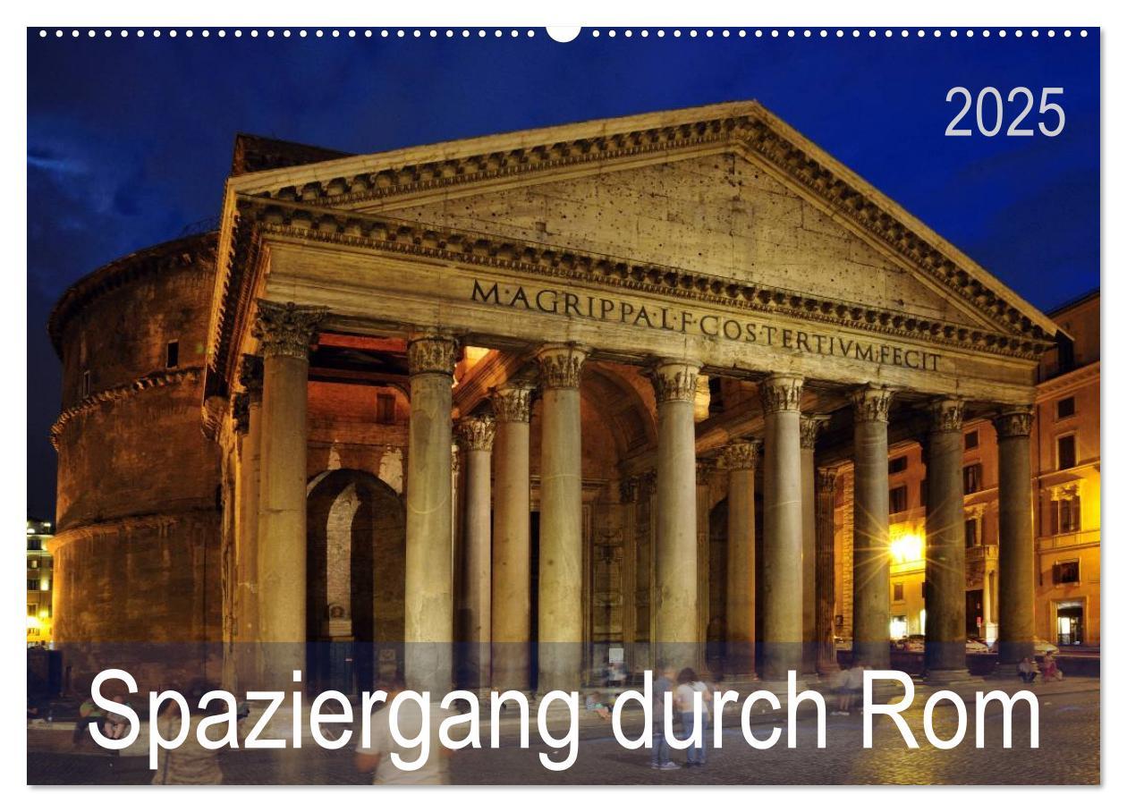 Cover: 9783435663248 | Spaziergang durch Rom (Wandkalender 2025 DIN A2 quer), CALVENDO...