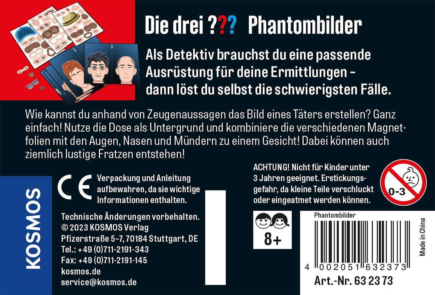 Bild: 4002051632373 | Die drei ??? Phantombilder | Detektiv-Set | Spiel | Die drei ???