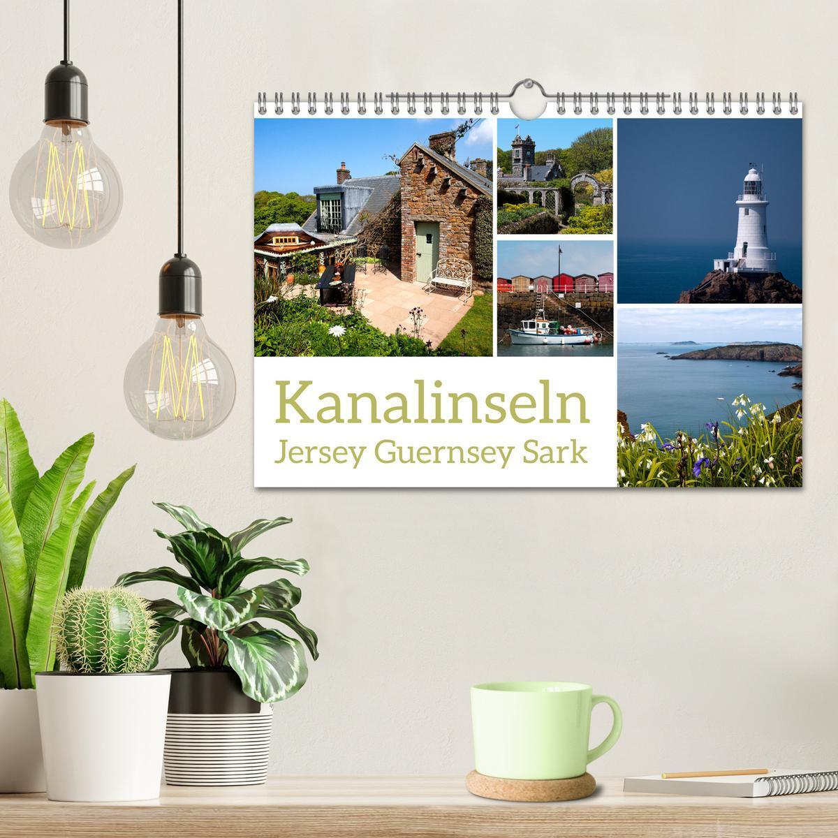 Bild: 9783457215951 | Kanalinseln - Jersey Guernsey Sark (Wandkalender 2025 DIN A4 quer),...