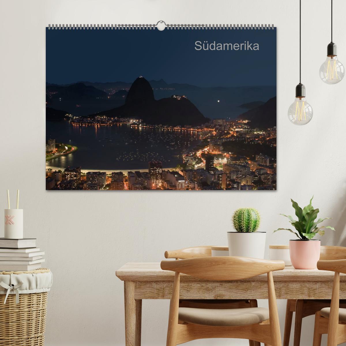 Bild: 9783435842377 | Südamerika (Wandkalender 2025 DIN A2 quer), CALVENDO Monatskalender