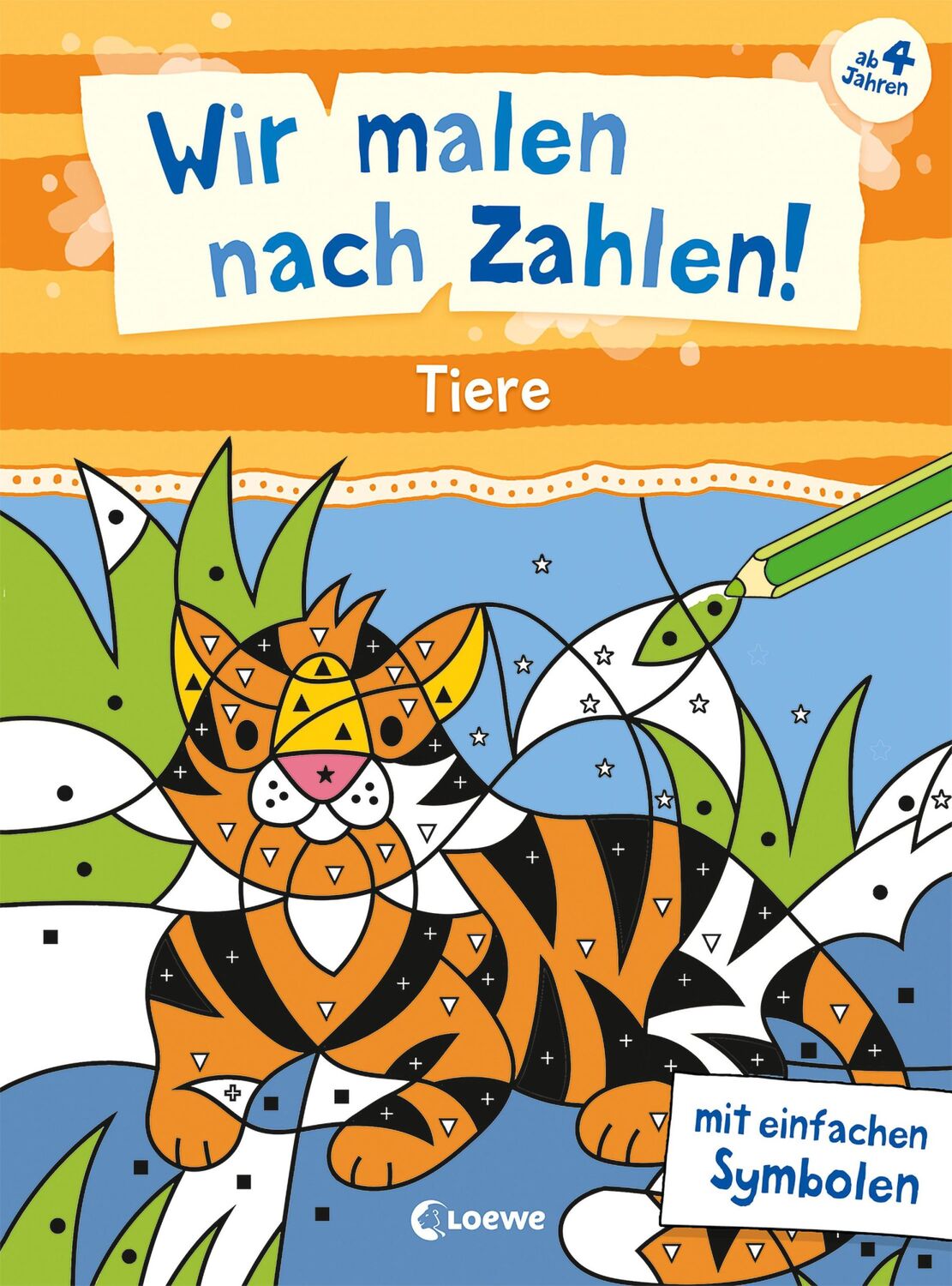 Cover: 9783743215757 | Wir malen nach Zahlen! - Tiere | Loewe Kreativ | Taschenbuch | 32 S.