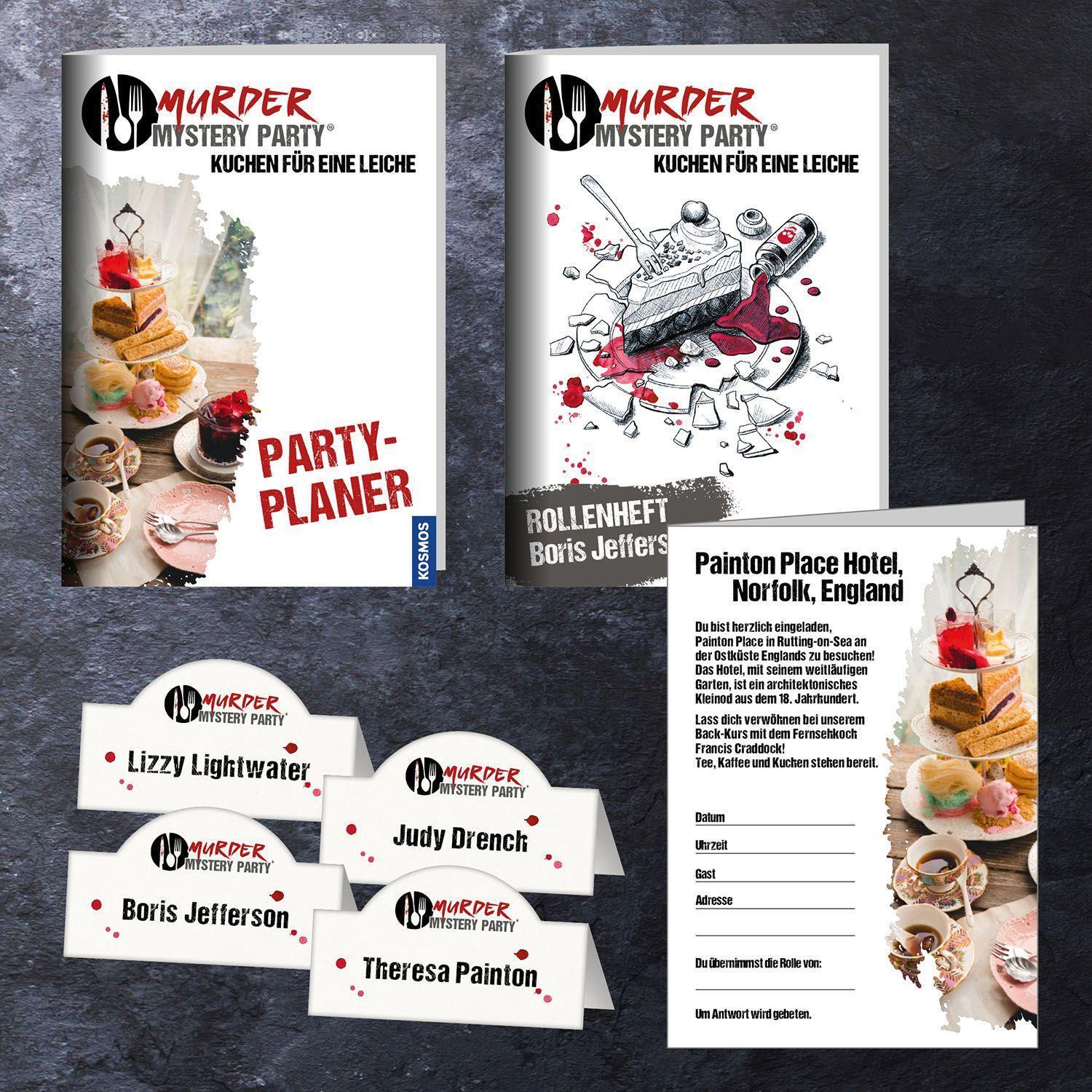 Bild: 4002051682125 | Murder Mystery Party - Kuchen für eine Leiche | Spiel | Brettspiel