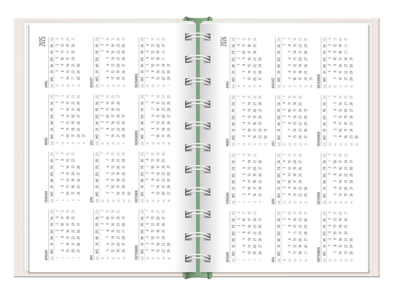 Bild: 9783986360757 | Terminplaner 2025 Happymacher | Terminplaner Hardcover | Original