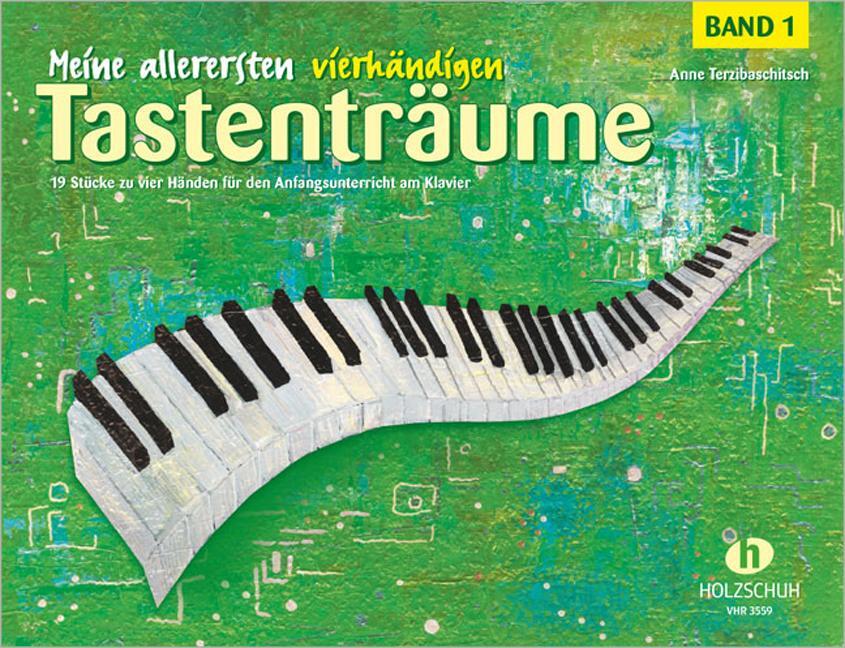 Cover: 9790201308531 | Meine allerersten vierhändigen Tastenträume 1 | Anne Terzibaschitsch