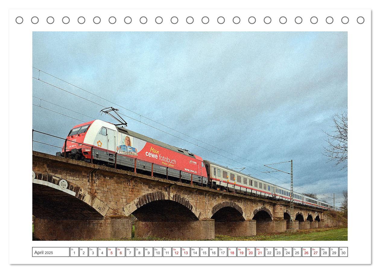 Bild: 9783457176689 | Die Baureihe 101 der Deutschen Bahn (Tischkalender 2025 DIN A5...