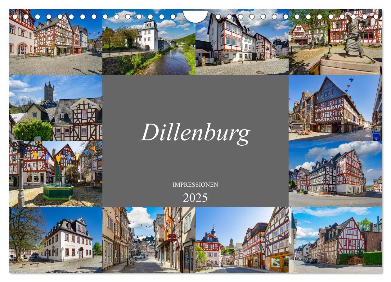 Cover: 9783435054909 | Dillenburg Impressionen (Wandkalender 2025 DIN A4 quer), CALVENDO...