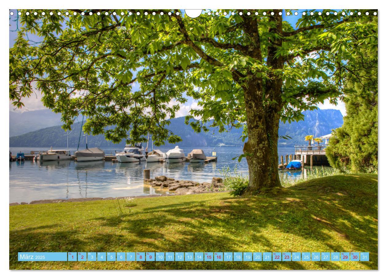 Bild: 9783383966132 | Vierwaldstättersee (Wandkalender 2025 DIN A3 quer), CALVENDO...