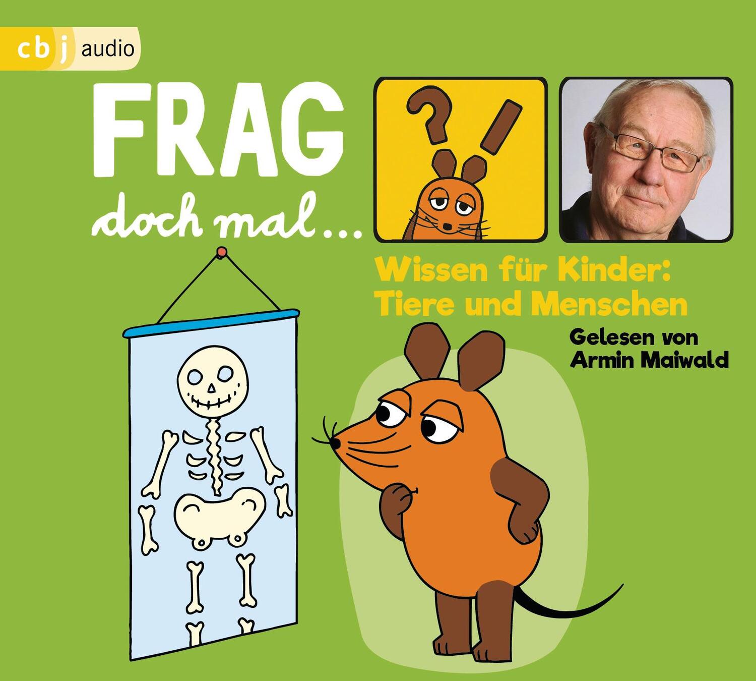 Cover: 9783837141566 | Frag doch mal ... die Maus! Wissen für Kinder: Tiere und Menschen | CD