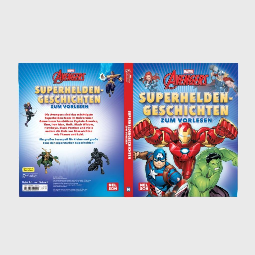 Bild: 9783845125244 | Marvel Avengers: Superhelden-Geschichten zum Vorlesen | Buch | MARVEL