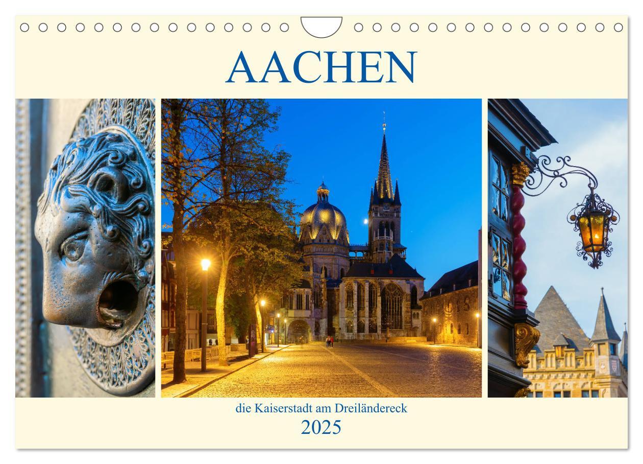 Cover: 9783435208951 | Aachen - die Kaiserstadt am Dreiländereck (Wandkalender 2025 DIN A4...