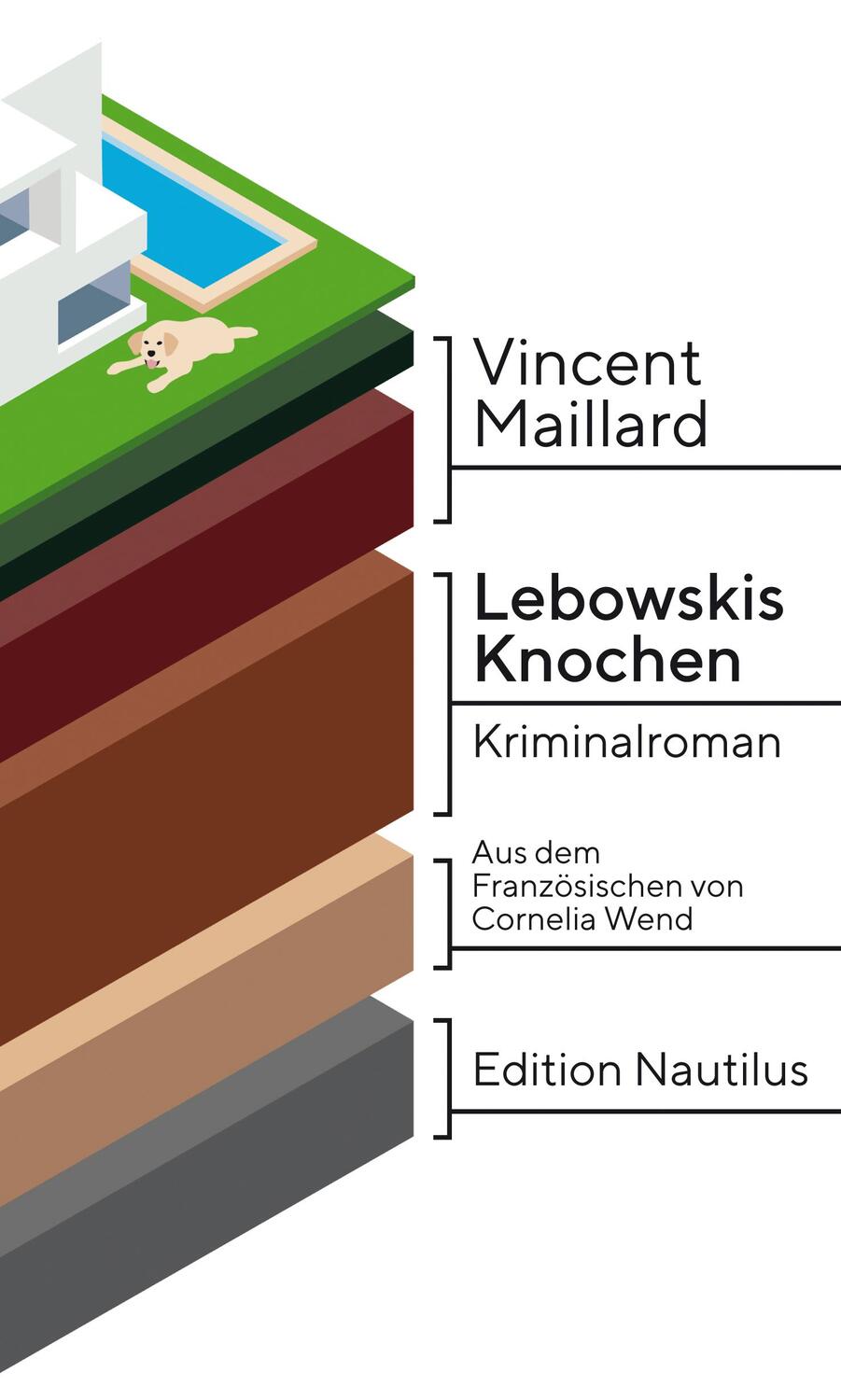 Cover: 9783960543428 | Lebowskis Knochen | Kriminalroman | Vincent Maillard | Taschenbuch