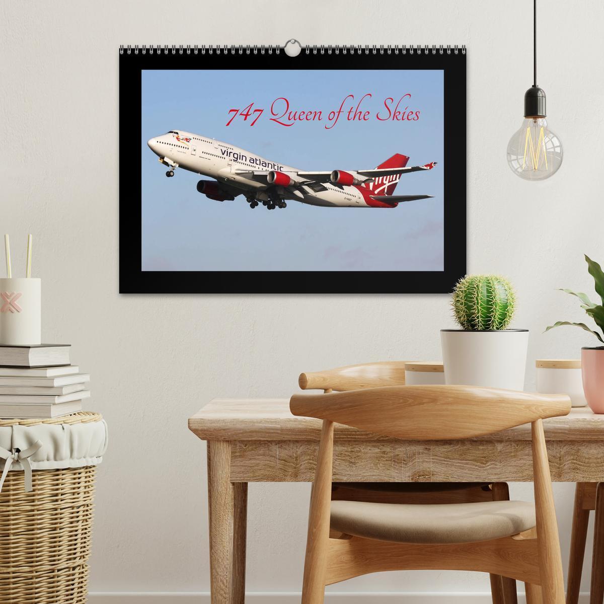 Bild: 9781325946457 | 747 Queen of the Skies (Wall Calendar 2025 DIN A3 landscape),...