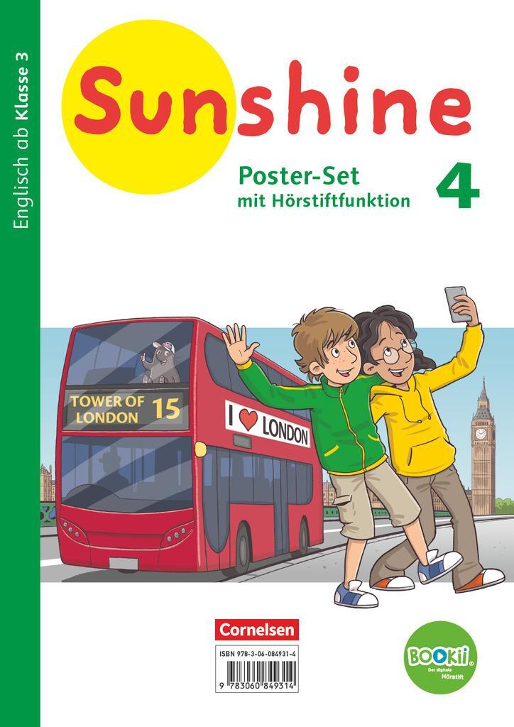 Cover: 9783060849314 | Sunshine 4. Schuljahr. Zu allen Ausgaben - Poster-Set mit...