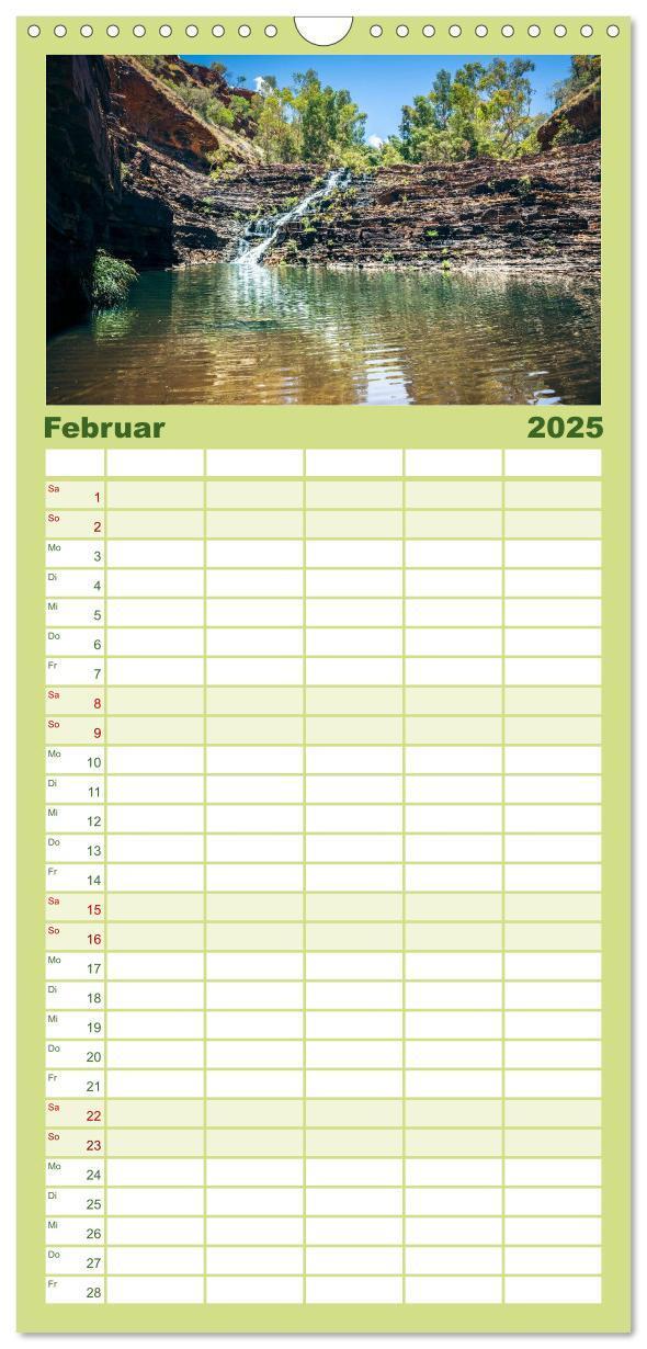 Bild: 9783457120309 | Familienplaner 2025 - Australien mit 5 Spalten (Wandkalender, 21 x...