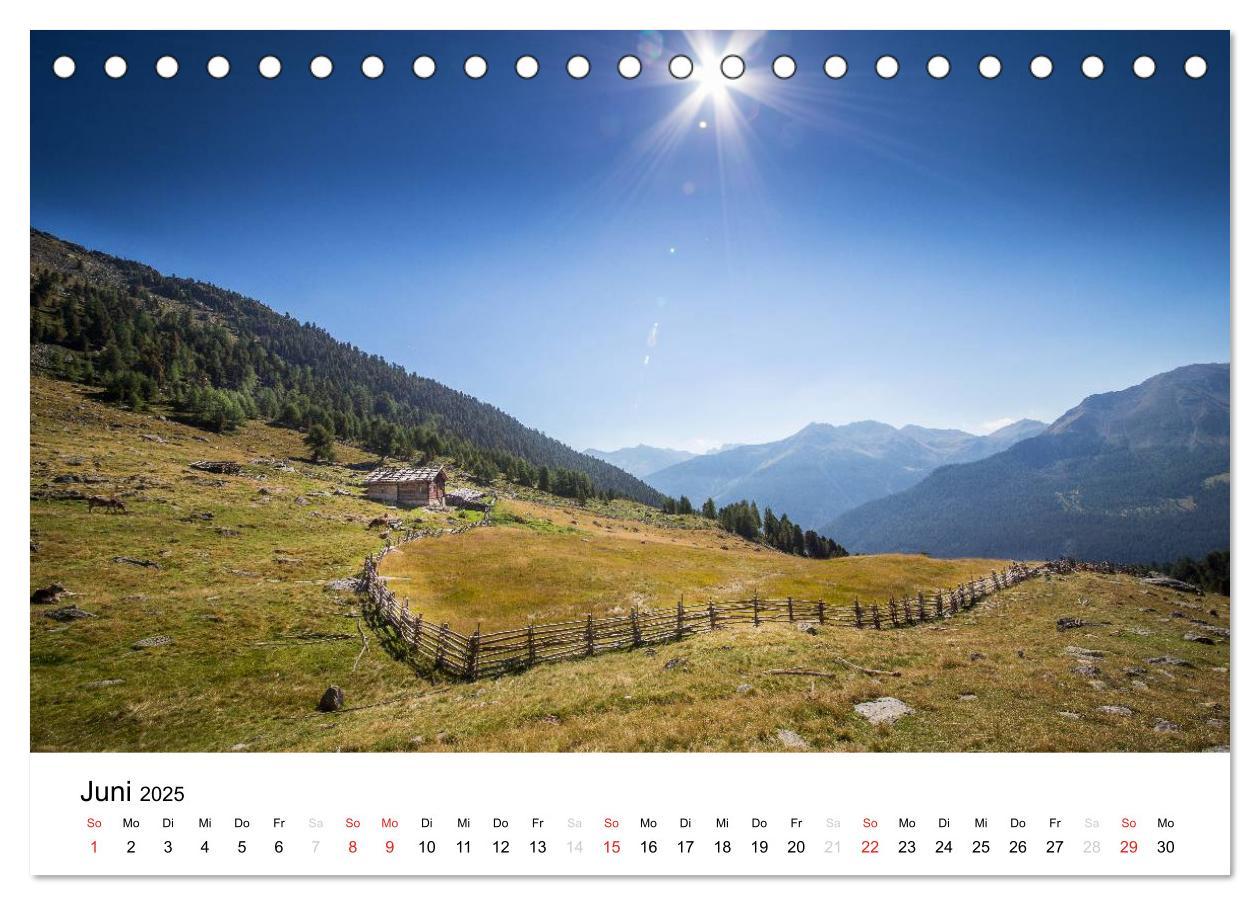 Bild: 9783435494590 | Almen im Ultental (Tischkalender 2025 DIN A5 quer), CALVENDO...