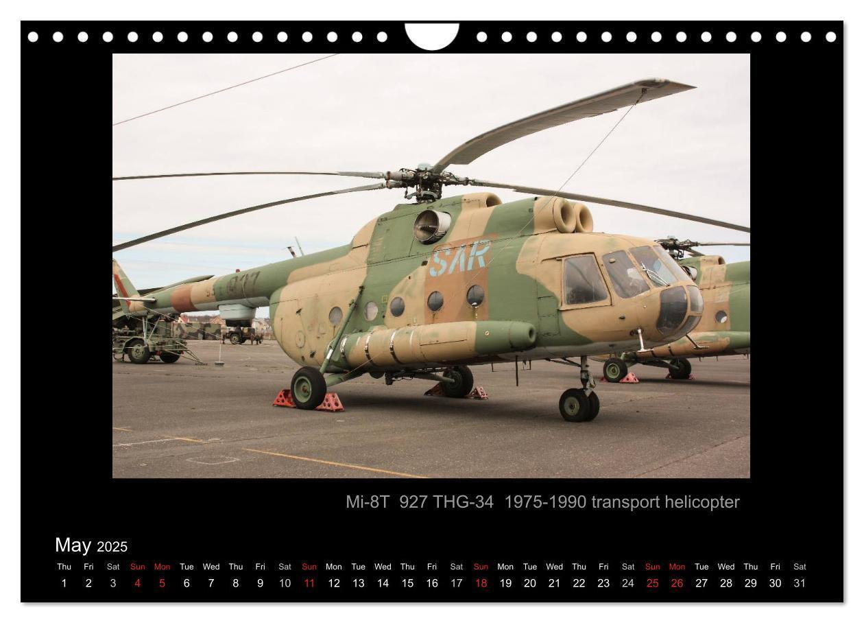 Bild: 9781325961832 | Airplanes and Helicopters of NVA 1957 - 1991 (Wall Calendar 2025...