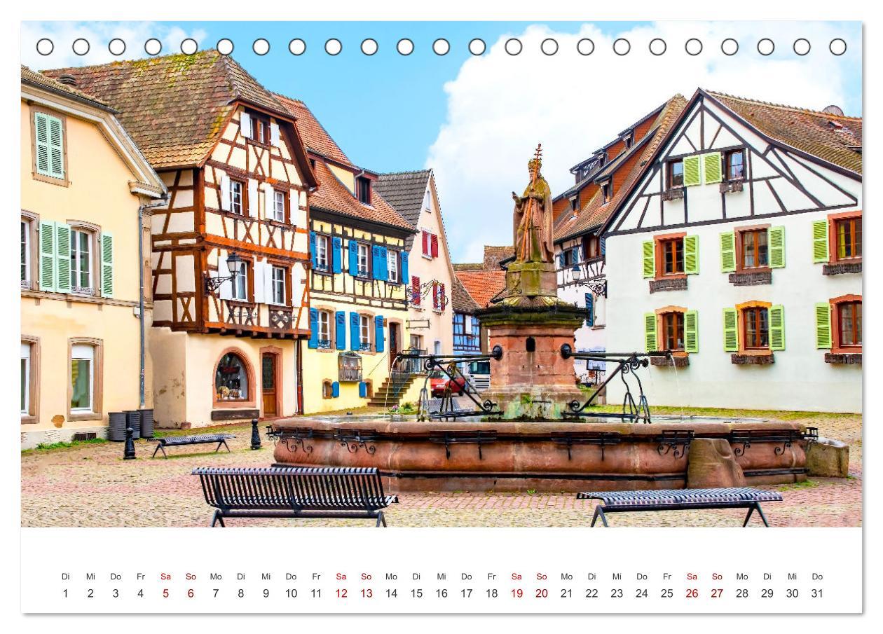 Bild: 9783435017157 | Eguisheim - Märchendorf im Elsass (Tischkalender 2025 DIN A5 quer),...