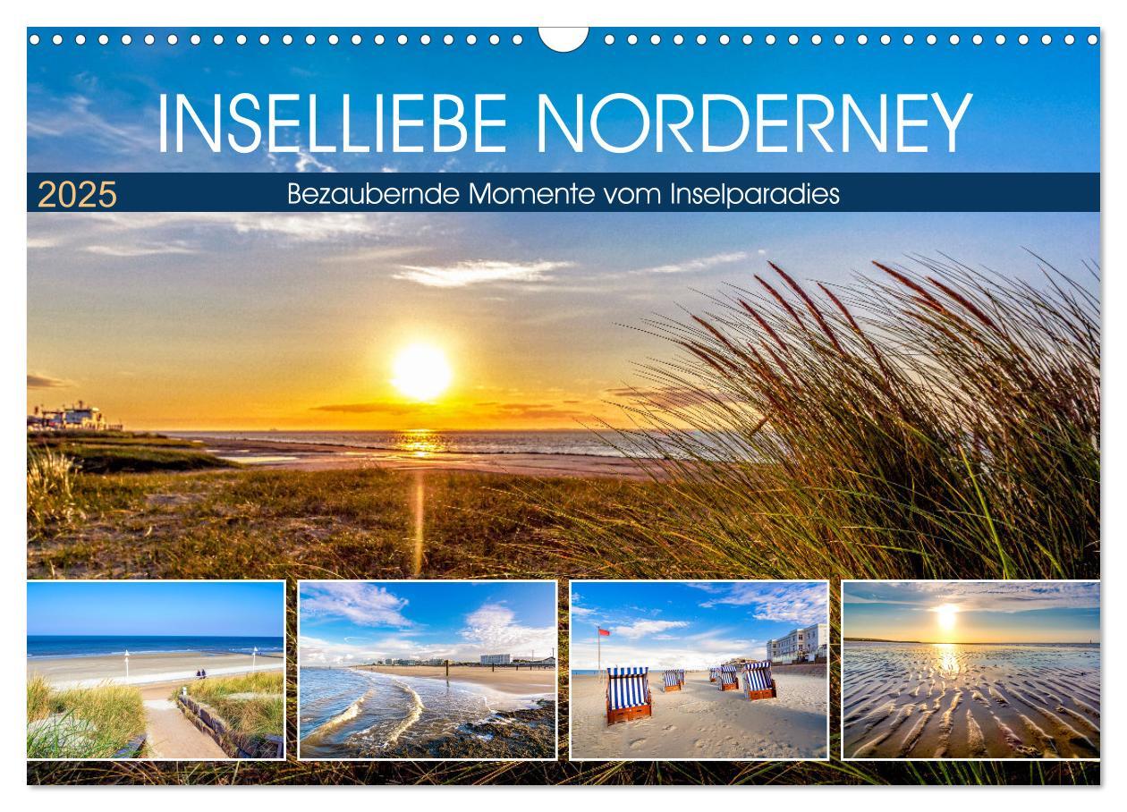 Cover: 9783435074723 | INSELLIEBE NORDERNEY (Wandkalender 2025 DIN A3 quer), CALVENDO...