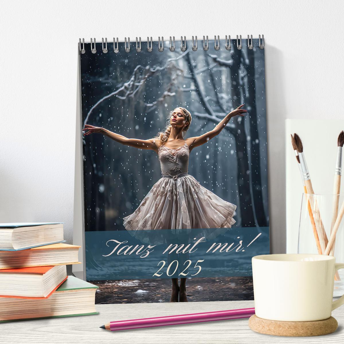 Bild: 9783435847174 | Tanz mit mir! (Tischkalender 2025 DIN A5 hoch), CALVENDO...