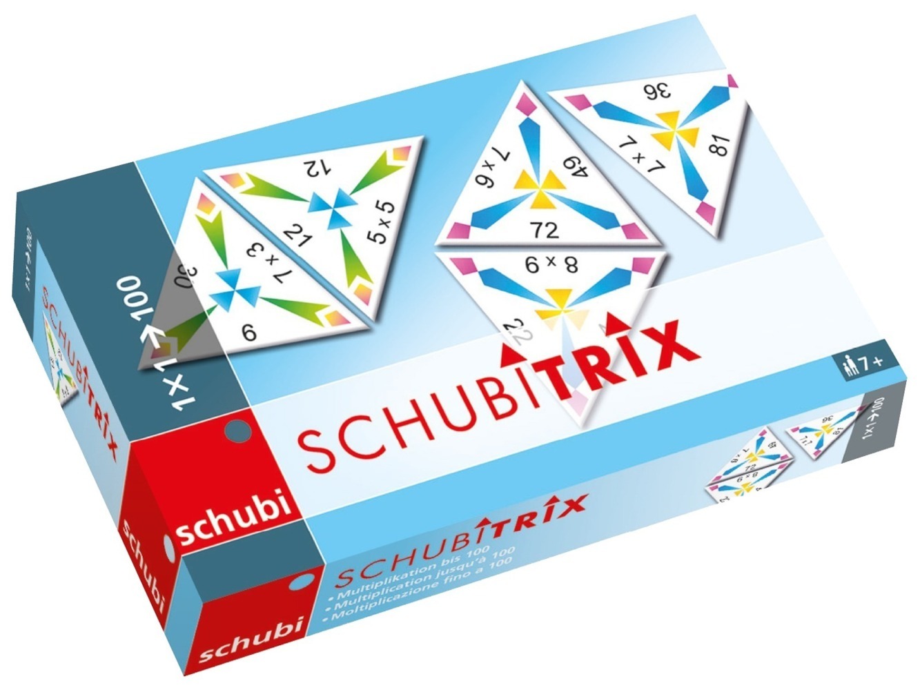 Cover: 9783039766017 | SCHUBITRIX Mathematik | Multiplikation bis 100 (Einmaleins, 1x1) | Box