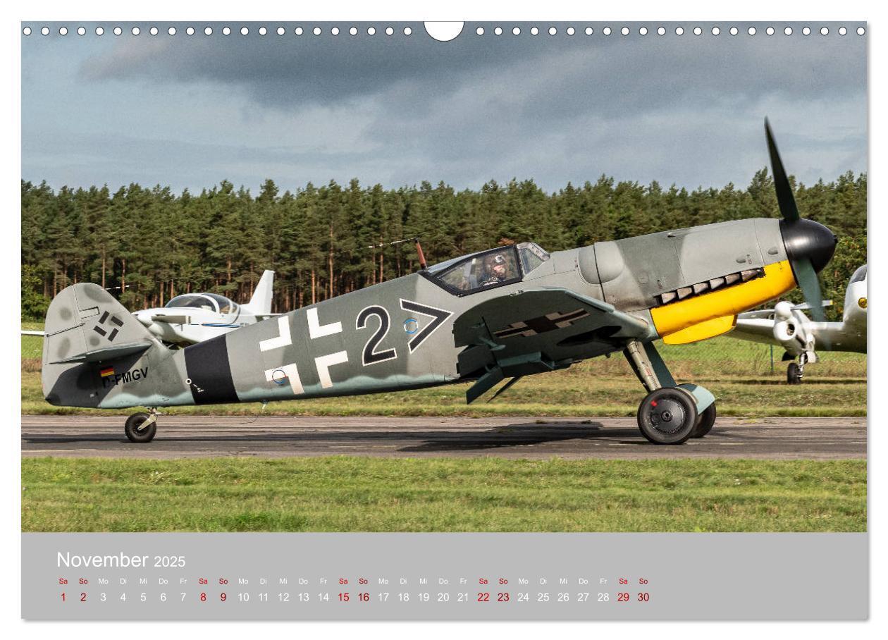 Bild: 9783435147748 | Fliegende Legenden - Warbirds (Wandkalender 2025 DIN A3 quer),...