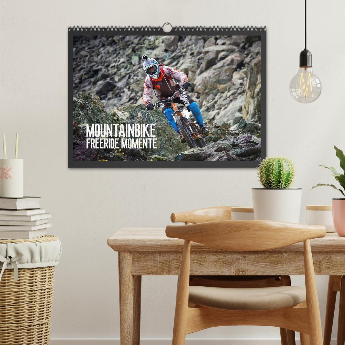 Bild: 9783435634811 | Mountainbike Freeride Momente (Wandkalender 2025 DIN A3 quer),...