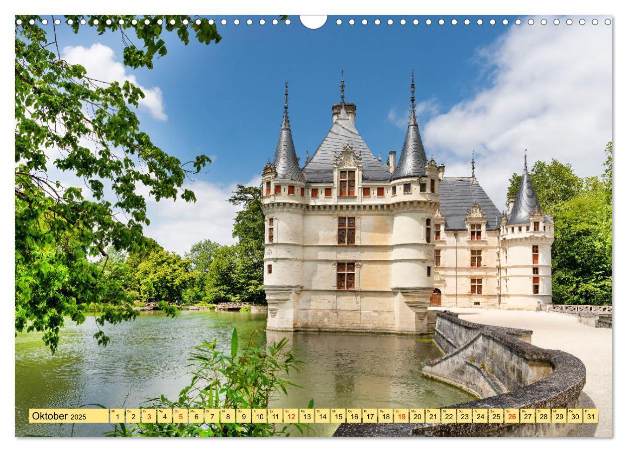 Bild: 9783383800320 | Châteaux. Im Tal der Loire (Wandkalender 2025 DIN A3 quer),...