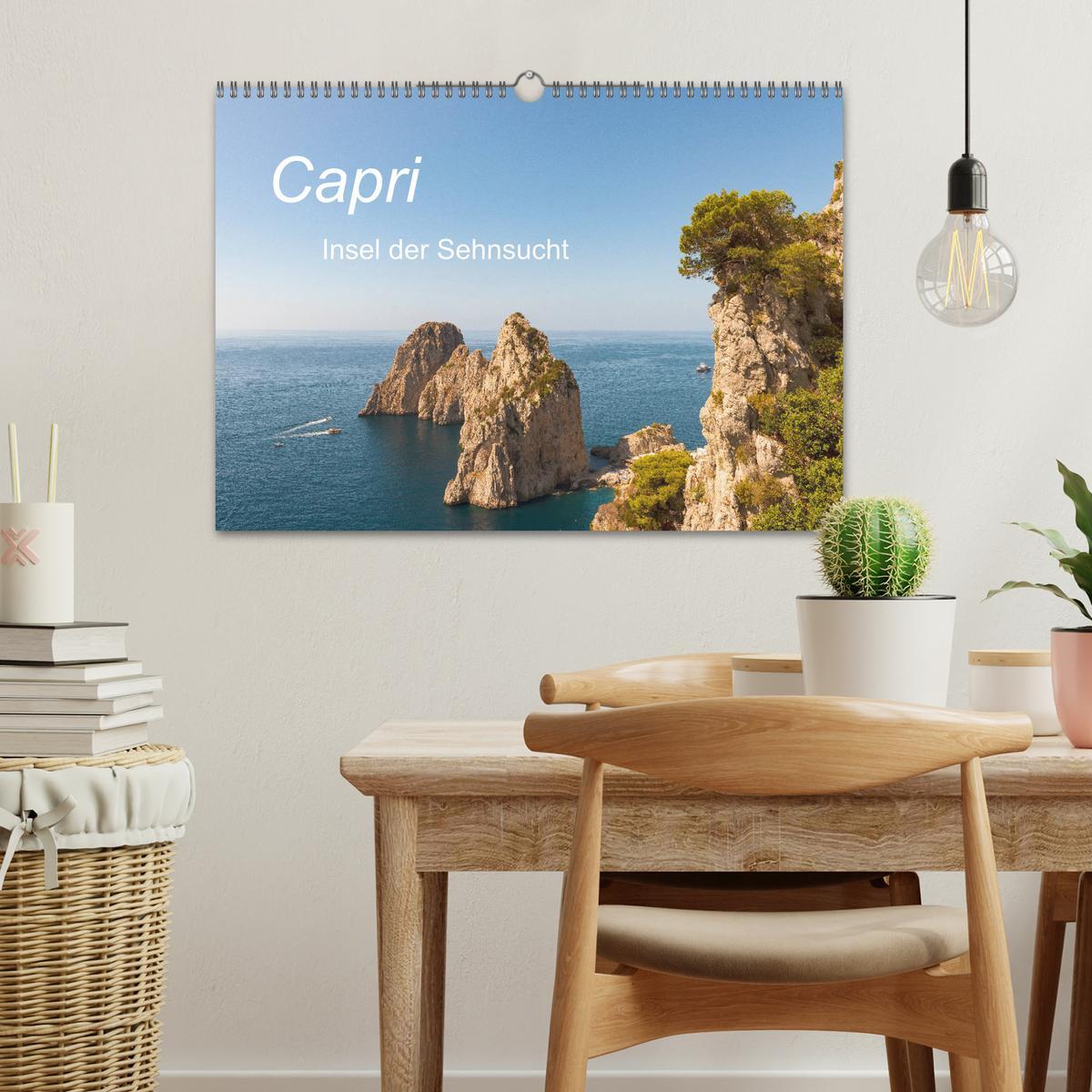 Bild: 9783435211487 | Capri, Insel der Sehnsucht (Wandkalender 2025 DIN A3 quer),...