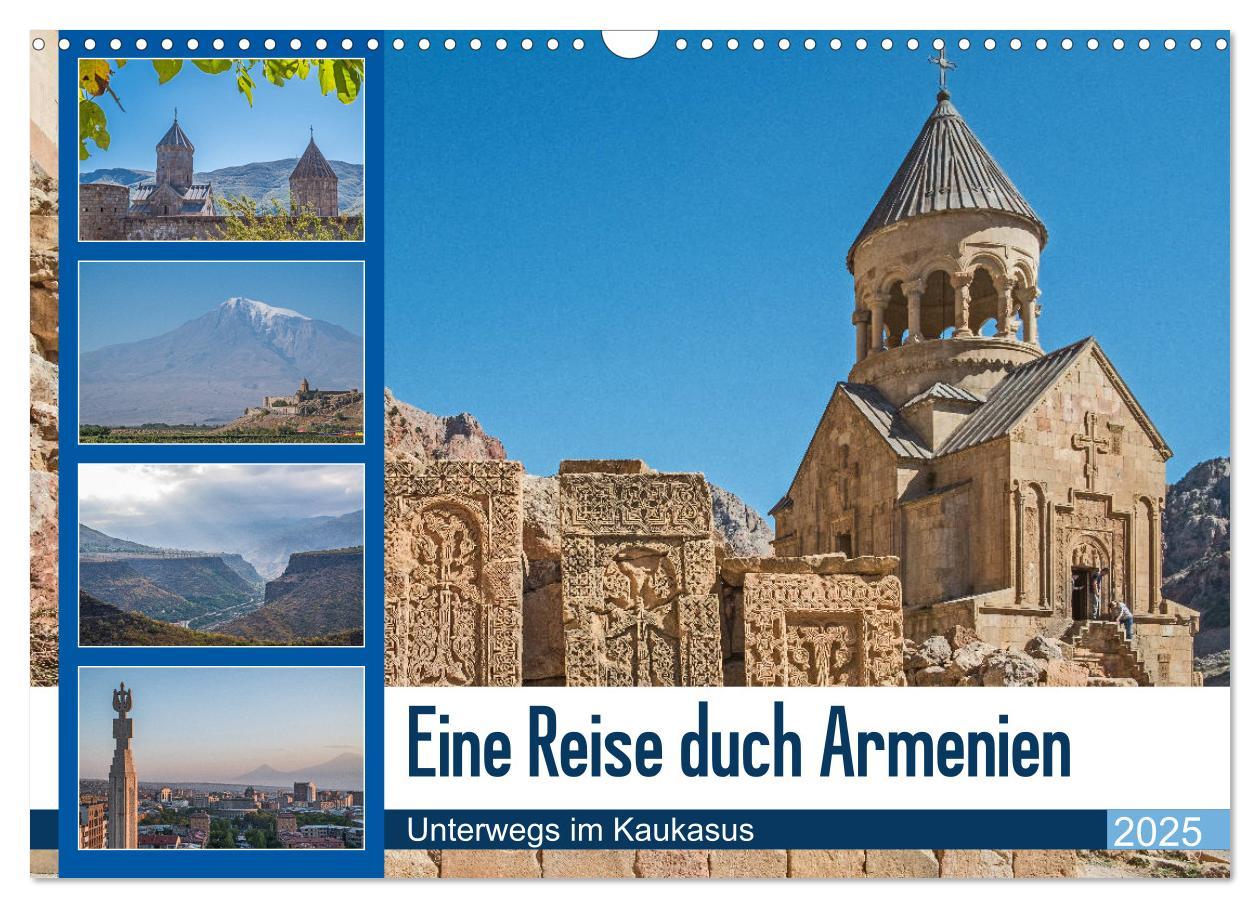 Cover: 9783435152957 | Eine Reise durch Armenien (Wandkalender 2025 DIN A3 quer), CALVENDO...