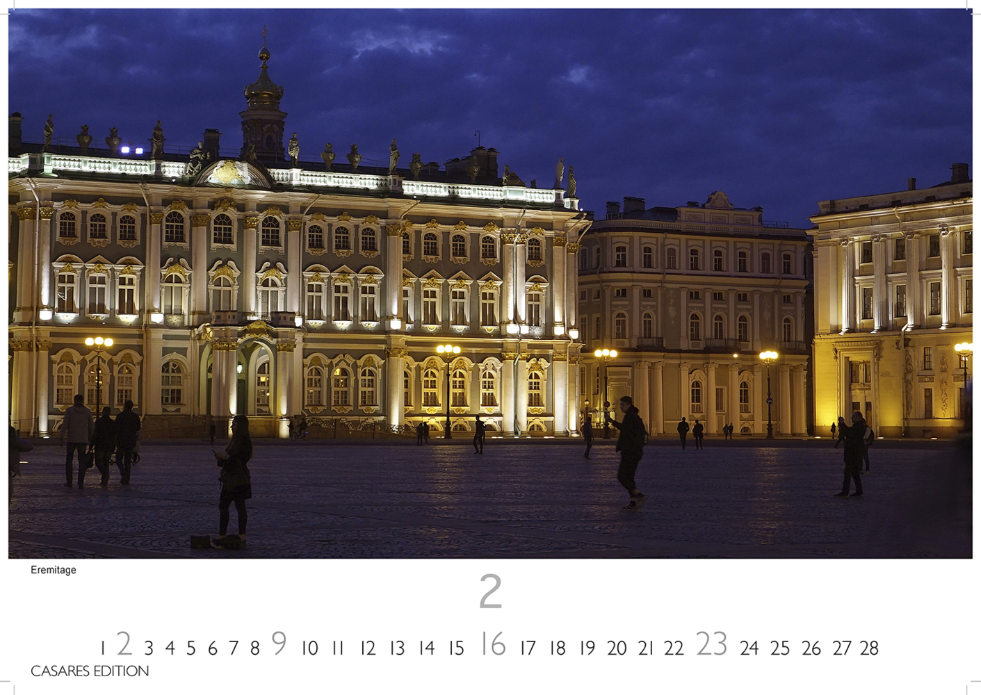 Bild: 9781835242001 | Sankt Petersburg 2025 L 35x50cm | Kalender | 14 S. | Deutsch | 2025