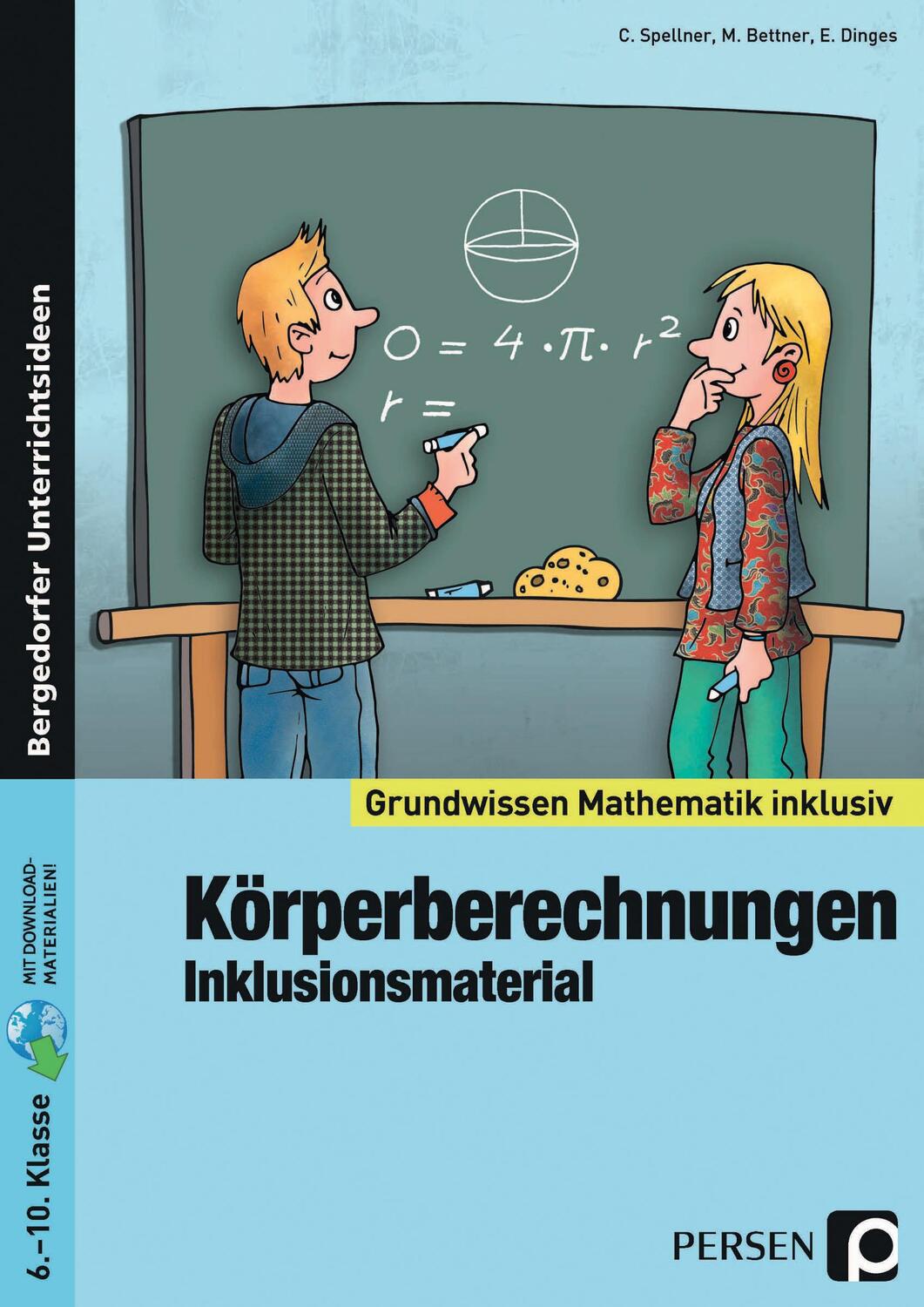 Cover: 9783403234302 | Körperberechnungen - Inklusionsmaterial | 6. bis 10. Klasse | Bundle