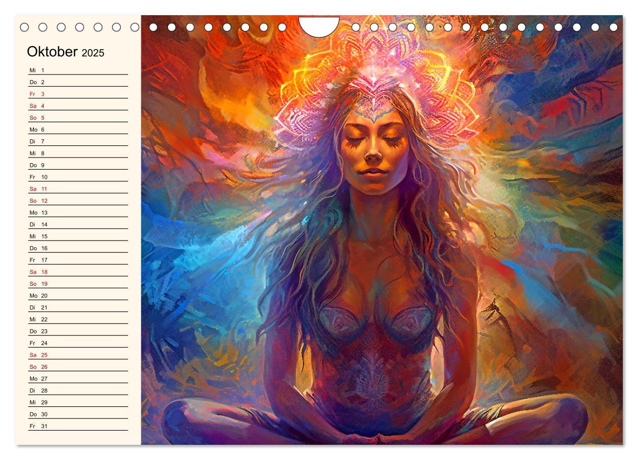 Bild: 9783383866562 | Stille, Stärke und Yoga (Wandkalender 2025 DIN A4 quer), CALVENDO...