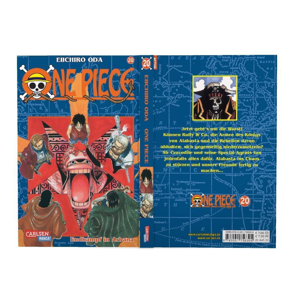 Bild: 9783551756305 | One Piece 20. Endkampf in Arbana | Eiichiro Oda | Taschenbuch | 208 S.