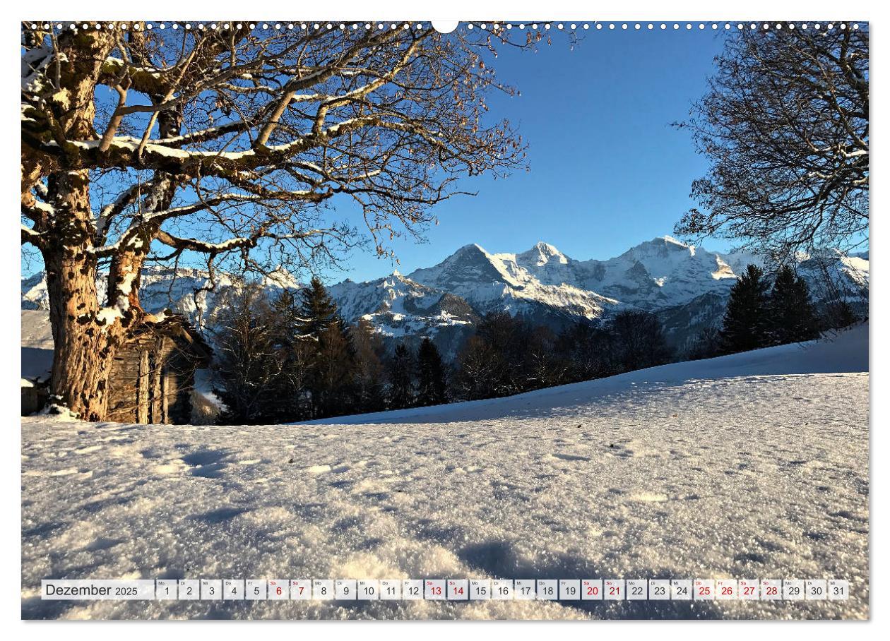 Bild: 9783435346172 | Bergblicke der Schweiz (hochwertiger Premium Wandkalender 2025 DIN...