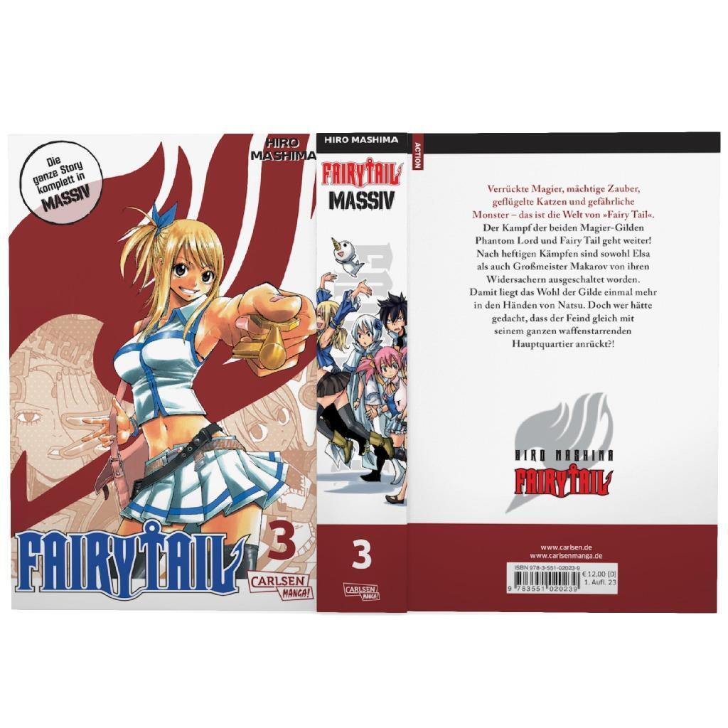 Bild: 9783551020239 | Fairy Tail Massiv 3 | Hiro Mashima | Taschenbuch | Fairy Tail Massiv