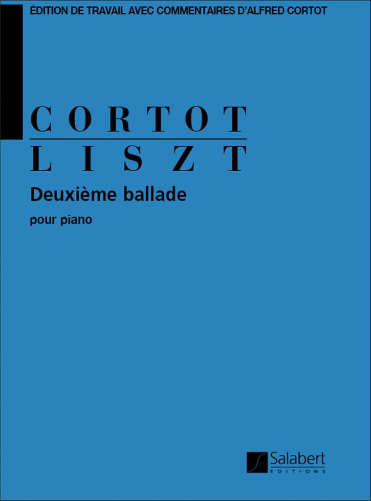 Cover: 9790048002173 | Ballade no.2 pour piano | Ed. A. Cortot - pour piano | Franz Liszt